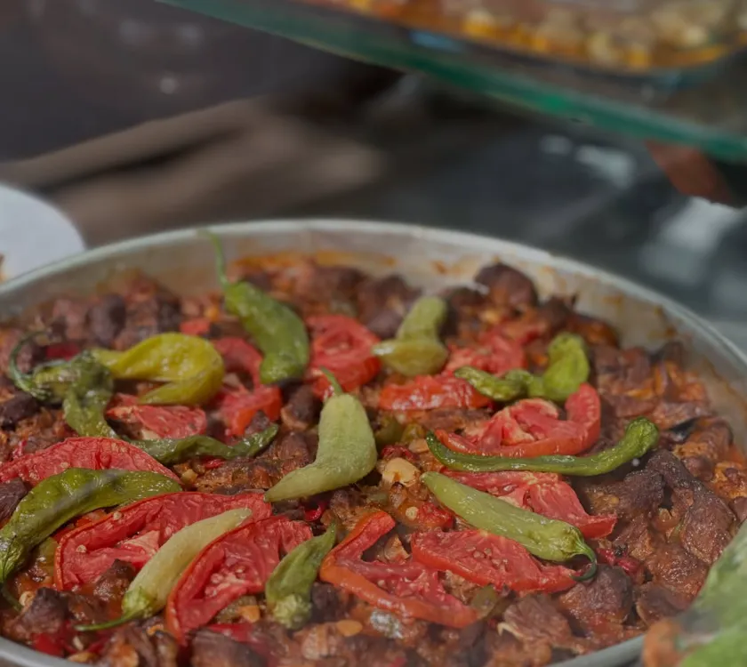 A tray of Şehzade kebabı from Dolma’s Instagram post